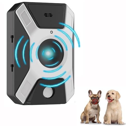 WARDBES Ultrasuoni per Cani, 3 Livelli Regolabile Frequenza Anti Aboiement pour Chien,Fischietto Ultrasuoni per Cani Interni ed Esterni,Anti+Abbaio+Cani Cane Grande Medio Piccolo