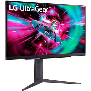 LG 27GR93U UltraGear Gaming Monitor 27" UltraHD 4K IPS HDR 400, 3840x2160, 1ms, G-Sync Compatible, AMD FreeSync Premium Pro 144Hz, HDMI 2.1 VRR, HDCP 2.2, Display Port 1.4, Flicker Safe, Nero