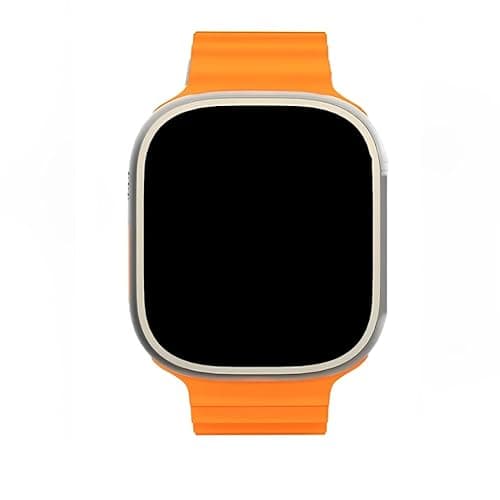 Hello Watch 3 Plus 4GB Smartwatch AMOLED 2024 |Watch 9 Ultra| ChatGPT NFC Smart Watch For Men and Women(Black & White Strap)