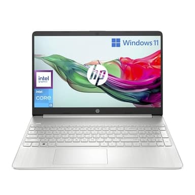 HP Laptop 15s-fq5006sl, Intel Core i3-1215U, RAM 8GB DDR4, SSD 256 GB, Grafica Intel UHD, Display 15.6”, SVA, Antiriflesso, Wi-Fi, Bluetooth 4.2, Windows 11S, Argento