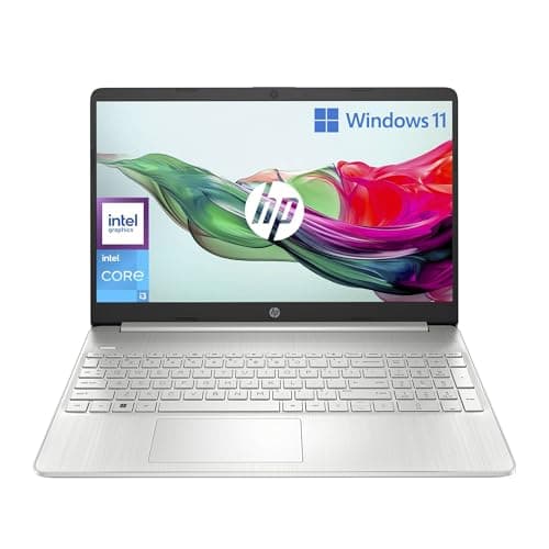 HP Laptop 15s-fq5006sl, Intel Core i3-1215U, RAM 8GB DDR4, SSD 256 GB, Grafica Intel UHD, Display 15.6”, SVA, Antiriflesso, Wi-Fi, Bluetooth 4.2, Windows 11S, Argento