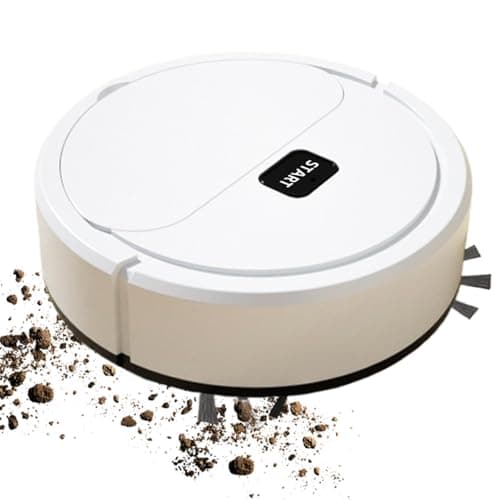 zwxqe Robotic Vacuums, 1000pa Sweeping Robot, Multifunctional Cleaning Robot, Auto Dust Cleaner Device, Portable Automatic Mop, Robotic Vacuum for Pet Hair, Hard Floor Cleaning Robot