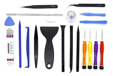 Tool Kit Set Cacciaviti Professionali Apertura Riparazione Smartphone Tablet Leve Giraviti Pinzetta 20Pz