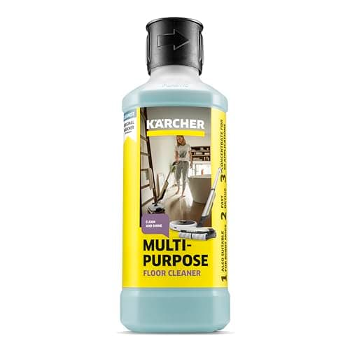 Kärcher Detergente per pavimenti universale RM 536, per pulire senza striature tutti i pavimenti duri. 500 ml di detergente concentrato, 40 l se diluito.