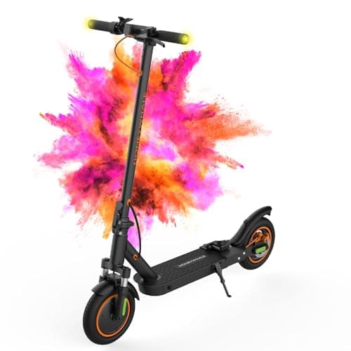 Monopattino Elettrico Adulto, Scooter Elettrico Pieghevole,Motore da 500W,Batteria da 10Ah,Autonomia di 35 km,Carico Massimo 120KG,10 Pollici Ruote-M2MAX