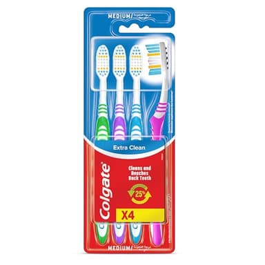 Colgate Extra Clean - Toothbrushes - Medium-Sized