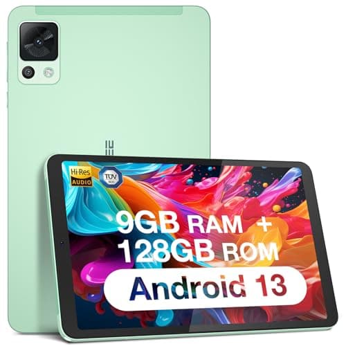 DOOGEE T20 Mini Tablet 8", 9GB RAM + 128GB ROM/1TB, 5060mAh Batteria, Dual 4G LTE+ 2.4/5GHz WiFi, 13MP+5MP Tablet Android 13, TÜV Certificato Tablet in Offerta, 2,3K Tablet Con SIM [2024]
