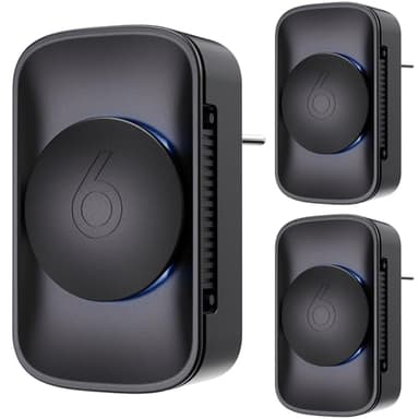 iDiskk purificatore d'aria portatile per casa, plug-in purificatore, adatto per camera da letto, camera degli animali domestici, bagno, cucine e armadi (confezione da 3) Negative Ion Air Purifier