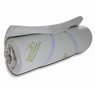 TOPPER Memory Alto 5 Cm, Correttore materasso contro il mal di schiena con tessuto sfoderabile e angolari elastici. 100% Anallergico ITALIANO. Misura materassino 80x190