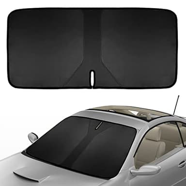 Parasole per Parabrezza, Parasole Auto Pieghevole Auto Parabrezza Protettore Contro i Raggi UV Protezione Polvere, Manterrà la Tua Auto più Fresca,per Auto, SUV, Camion, Autocarri 140 x 70cm