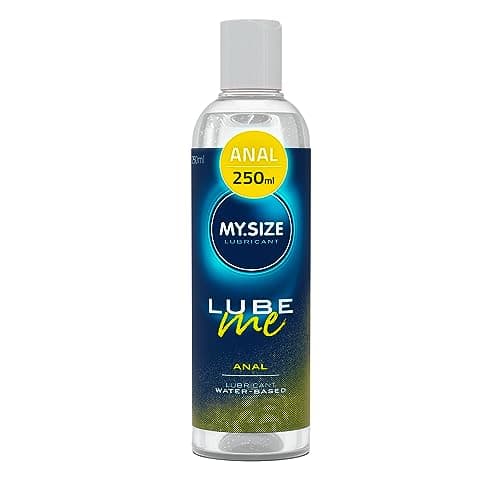 MY.SIZE Lube Me gel lubrificante Premium Anale 250 ml I Lubrificante extra viscoso I Gel lubrificanti a base acqua I Gel per sexy toys e preservativi in lattice I water based lubrification