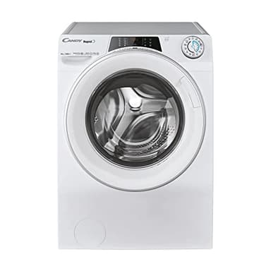 Candy RapidÓ Lavatrice 10 Kg, Libera Installazione, Carica Frontale, Classe A, 1400 Giri, 9 Programmi Rapidi, Funzione Vapore, Wi-Fi + BLE e App hOn, 60 x 58 x 85 cm, Bianca - RO 14104DWMST/1-S