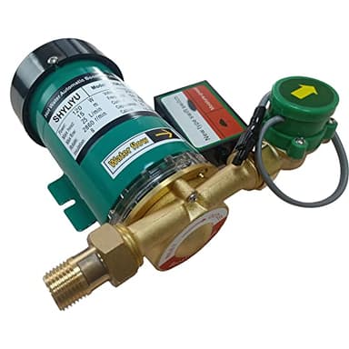 SHYLIYU Pompa Aumento Pressione, Booster120W Pompa di Circolazione dell'Acqua Calda Domestica Auto/Manuale Regolabile Per Doccia E Giardino 1500l / H 15m