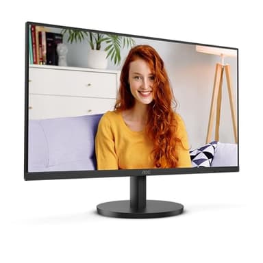 AOC U27B3A - Monitor UHD da 27 pollici, altoparlanti, HDR10 (3840x2160, 60 Hertz, HDMI 2.0, DisplayPort 1.4) nero