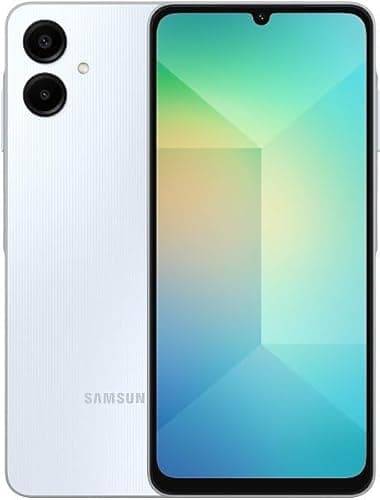 SAMSUNG Galaxy A06 4G LTE Versione Globale SM-A065F/DS, NO NFC, Display 6,7", Doppia SIM 50MP Doppia Fotocamera Blu (Light Blue), 64GB