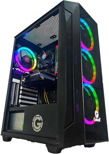 PC Desktop Fisso Gaming • Core i7 • 32GB RAM • Scheda Video GTX750Ti 4GB • 1TB SSD • WiFi • W11 Pro • Computer • HDMI VGA • 4 Ventole RGB