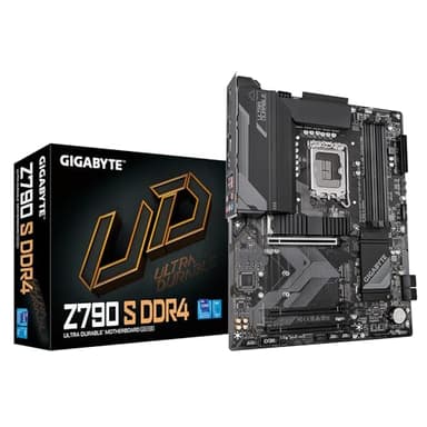 Gigabyte Scheda madre Z790 S DDR4 - Supporta CPU Intel Core 14th, VRM digitale 8+1+1 fasi, fino a 5333 MHz DDR4, 3xPCIe 4.0 M.2, 2.5GbE LAN, USB 3.2 Gen 2