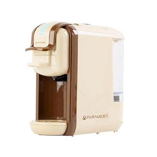 PYRAMIDEA Macchina per Caffè 3 in 1 Digitale Compatibile con Nespresso Dolcegusto e Cialde Bevande Fredde da 0,6L Caffè Latte ICP311CMPLUS