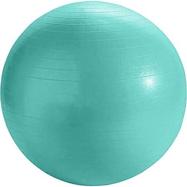 Fitness Ball 52 cm (Pallone Gonfiabile per Esercizi) Color Azzurro Acquamarina by Kikka