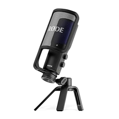 RØDE NT-USB+ Microfono USB di Qualità Professionale per la Registrazione di Audio Eccezionale Direttamente su Computer o Dispositivo Mobile