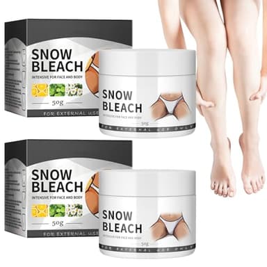 Pemarlis 2PCS Crema Schiarente Crema Illuminante Ascelle, Crema Schiarente Efficace Sulle Macchie, per le ascelle Ginocchio sbiancare il sedere interno della coscia Parti intime Dark Remove Melanina