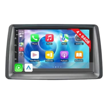 AUTORADIO ANDROID 4/64GB FIAT PANDA 2003-2011 STEREO AUTO TOUCH 7″ WIFI NAVIGATORE BT
