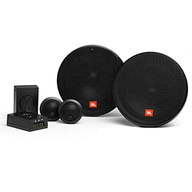 JBL Stage2 604C Sistema Componenti impianto Stereo Altoparlanti auto a 2 vie - Set di Casse Auto da 270 Watt da 16 - 17 cm a parete e tweeter a parete