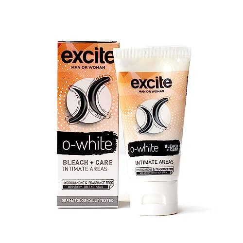 Crema intima sbiancante Excite - Illumina e ringiovanisce le zone sensibili con ingredienti naturali.