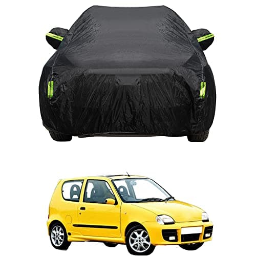 Maxure Telo Copriauto Esterno, per Fiat Seicento 600 Impermeabile Resistente Polvere Antivento Protezione UV Antineve Protezione Copriauto.
