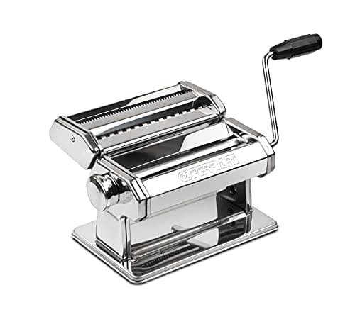 G3 Ferrari G20124 Sfoglia easy Macchina per la Pasta, Acciaio Inox, Rulli 18 Cm in Alluminio