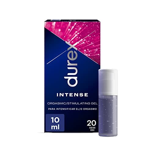 Durex Intense, Lubrificante Sessuale Intimo, Gel Lubrificante a Base d'Acqua per Rapporti Intimi, Lubrificante Vaginale per Lei, 10ml