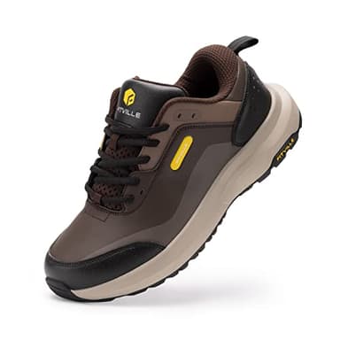 FitVille Scarpe Uomo Sneakers Extra Larghe Scarpe da Running Corsa Impermeabile Leggere Traspiranti Scarpe da Ginnastica Supporto per Arco Plantare per Alleviare Dolore al Tallone 46.5 EU Larga