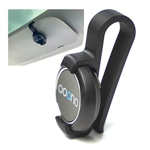 Supporto parasole adatto per Ooono Co-Driver No1, Mount/Clip per parasole (per OOONO NO1, nero)
