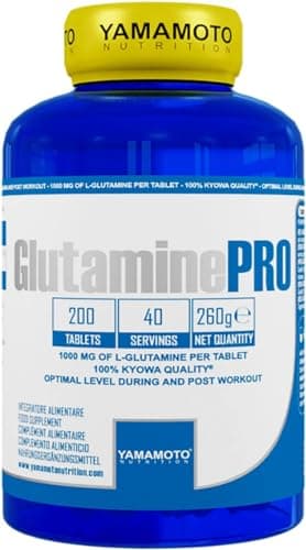 Yamamoto GlutaminePro 200 compresse - glutammina quality Ajinomoto Ajipure (certificata)
