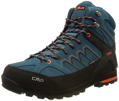 CMP MOON MID TREKKING SHOES WP, Scarpe da Trekking Uomo, Deep Lake-Antracite, 43 EU