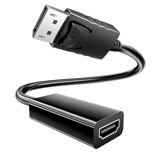 BHHB display port HDMI cavo Trasmissione Unidirezionale Adattatore Adatto per Televisori ad alta Definizione, Computer, Monitor, Desktop, Laptop, Proiettori e Altro Ancora