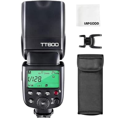 Godox Flash Speedlite TT600 2.4G per Fotocamere Canon, Nikon, Pentax, Olympus, Fujifilm, Panasonic, Pentax