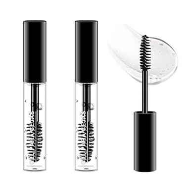 Gel per Sopracciglia, Gel per lo Styling delle Sopracciglia, 2 PCS Gel di Impostazione del Sopracciglio Limpido Gel di Forma a Forma di Sopracciglia per Sopracciglia con Padella Lunga con Pennello