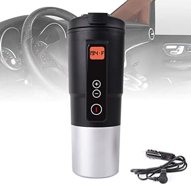 LEJIEYIN Bollitore da Viaggio 12v Scalda Acqua Elettrico Auto Bollitore Portatile Auto Tazza Elettrica per Auto Mini Bollitore Auto Tazza Elettrica Auto con Accendisigari