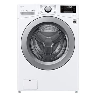 LG F1P1CN4WC Lavatrice a Carica Frontale Maxi Capacità 15kg, 1100 giri/min, Serie P1, AI DD, TurboWash, Wi-Fi, Smart Diagnosis, Motore Inverter Direct Drive, Libera installazione, Bianca