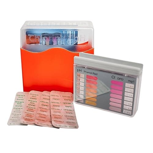 Pool Tester pH + CLORO in pratiche pastiglie reagenti - Ideale per piscina e spa idromassaggio. Spedizione IMMEDIATA