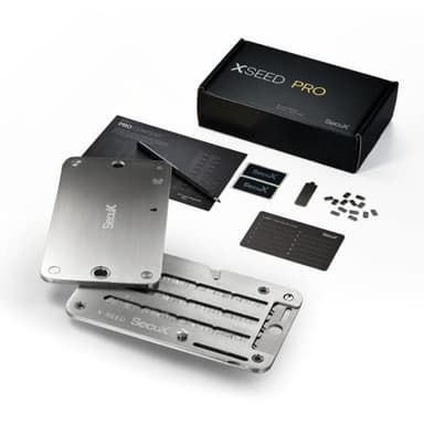SecuX – XSEED Pro - Portafoglio Bitcoin indistruttibile Piastra in acciaio per stoccaggio di semi crittografici - Compatibile con portafogli hardware, Ledger, Trezor