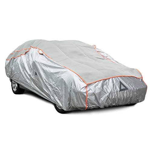 Navaris Telo Copriauto Universale Anti-Grandine - Cover Auto 480x178x119cm Impermeabile Antigelo Antipioggia - Copertura Macchina Esterno Interno - L