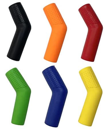 6 Pezzi PROTEZIONE LEVA CAMBIO MARCE MOTO MOTOCICLETTA, Gomma Alta Qualità Parascarpe Salvascarpa Accessori per Motociclisti Pedalina