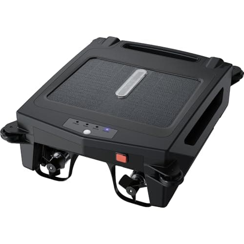 iOCHOW 12 Ore Solare Skimmer Aspirapolvere Piscina: Pulizia Piscina Automatica con 3 Motori, Robot Piscina Senza Fili a 2 modalità di Pulizia, Pulitore Piscina a Batteria per Varie Piscine Fino a 80㎡