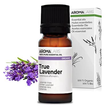 Aroma Labs - Organic Lavender Vera - Chemotyped and AB Certified Essential Oil - 10 mL