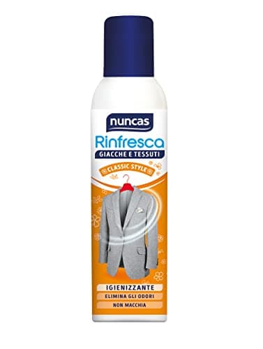 Nuncas Rinfresca Giacche e Tessuti Spray Antiodore Classic Style - 250ml