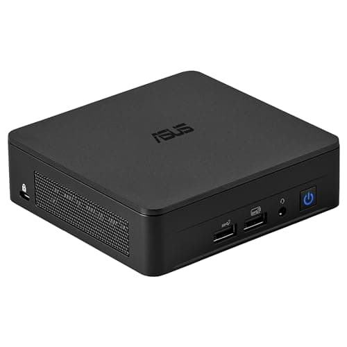 ASUS NUC 13, Mini PC Intel i5-1340p, RAM da 64 GB DDR5-4800, SSD M.2, Scheda Grafica Intel Iris Xe, Wi-Fi 6E, Bluetooth 5.3, Compatibile con Windows 10 e Windows 11 Home, Nero