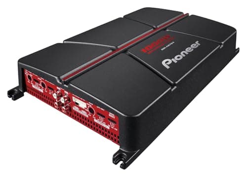 Amplificatore collegabile a ponte Pioneer GM-A6704 a 4 canali (1.000 W), TPF e HPF variabili