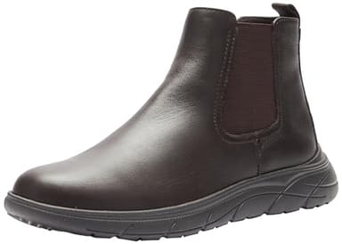 Geox U Portello, Stivale alla Caviglia Uomo, caffè, 43 EU